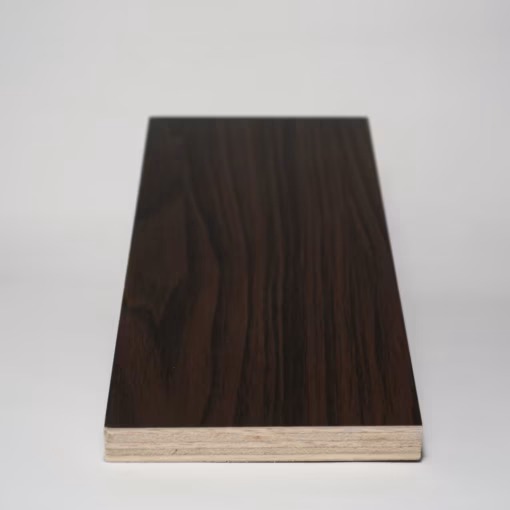 1 Sided PVC Walnut Woodgrain Plywood (EF326) - Image 2