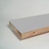 2 Sided White PVC Blockboard