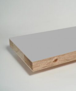 1 sided white PVC Block Board